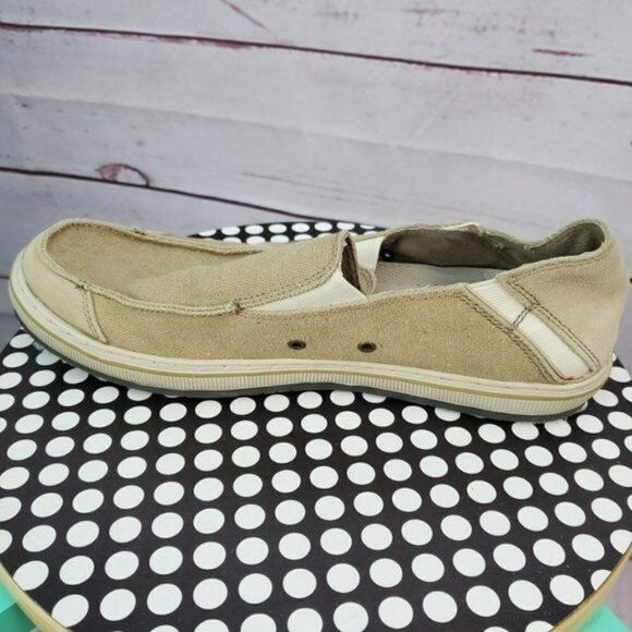 Skechers Merric Planted Slip On Canvas Loafers Shoes Size 11 61942 - Picture 6 of 10